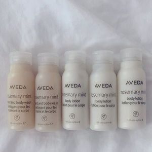Aveda Rosemary Mint Lotion (3) and Body Wash (2)